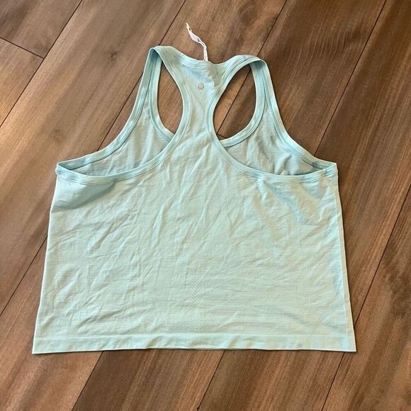 Lululemon Blue Athletic Tank TopShirt Women 16 - Picture 4 of 5